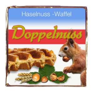 Verpackung Snack Doppelnuss